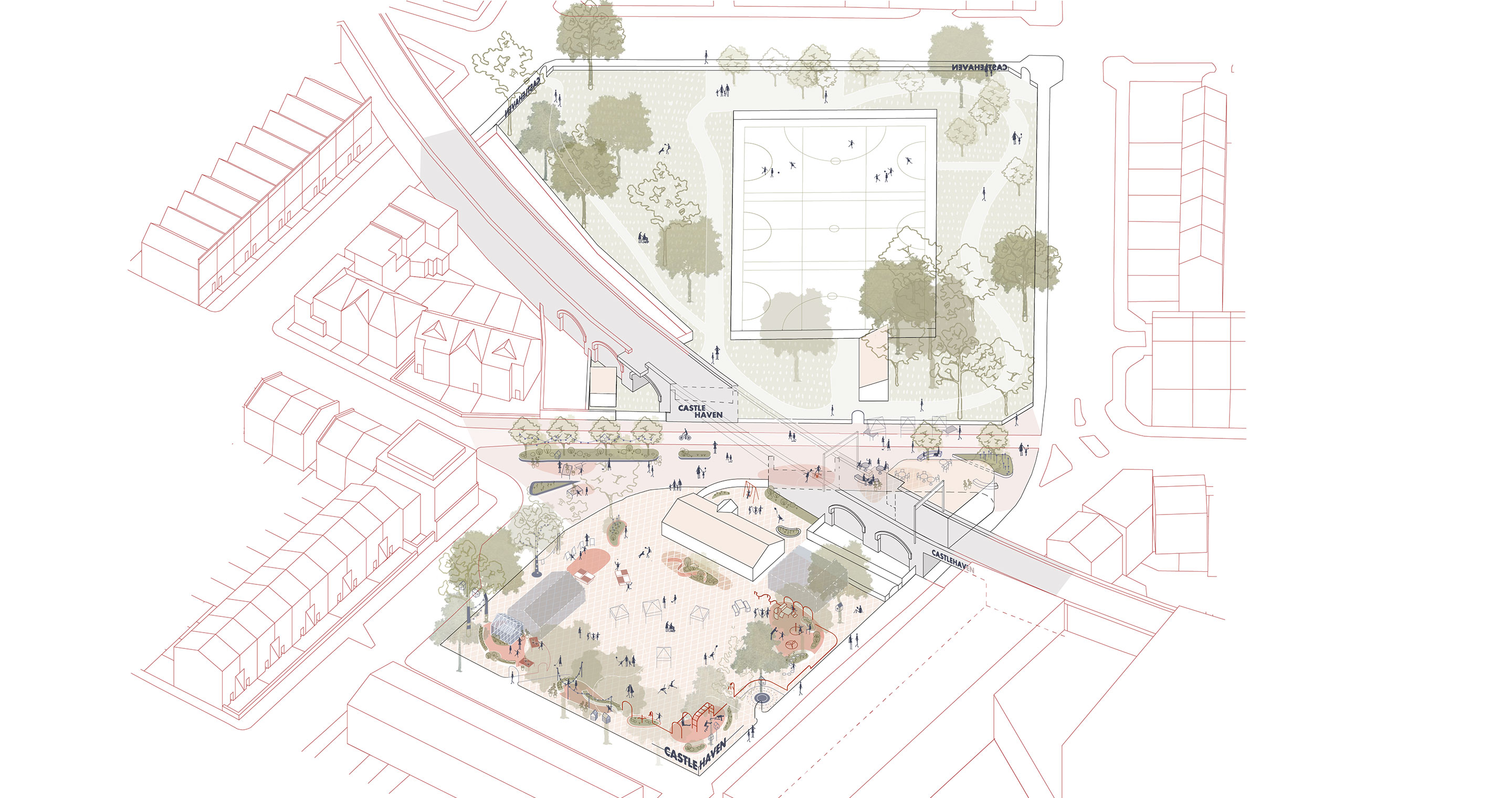 Castlehaven park and community centre masterplan